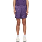 Wales Bonner Purple adidas Edition Striped Shorts