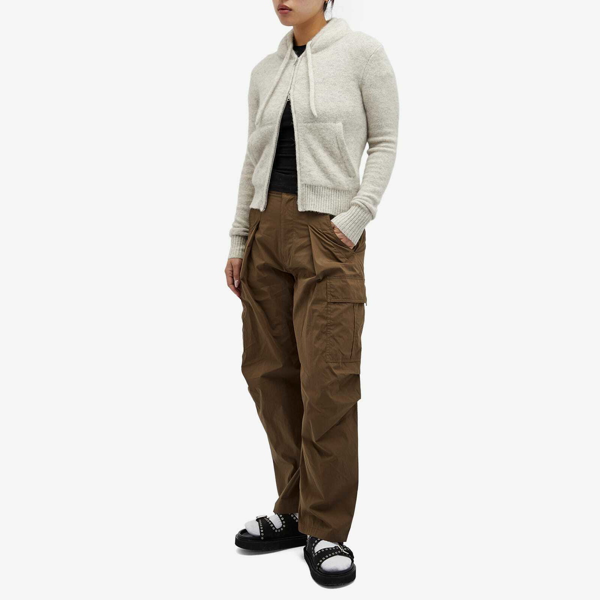 Isabel Marant Étoile Women's Rebecca Cargo Pant in Khaki