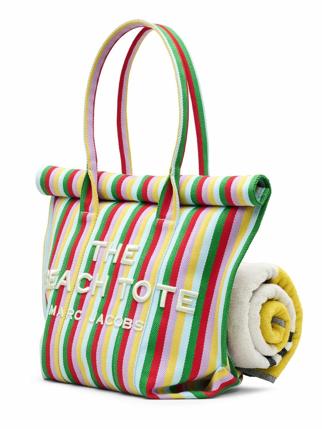 MARC JACOBS The Beach Tote Canvas Tote Bag