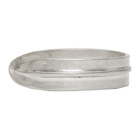 Maison Margiela Silver Twist Ring