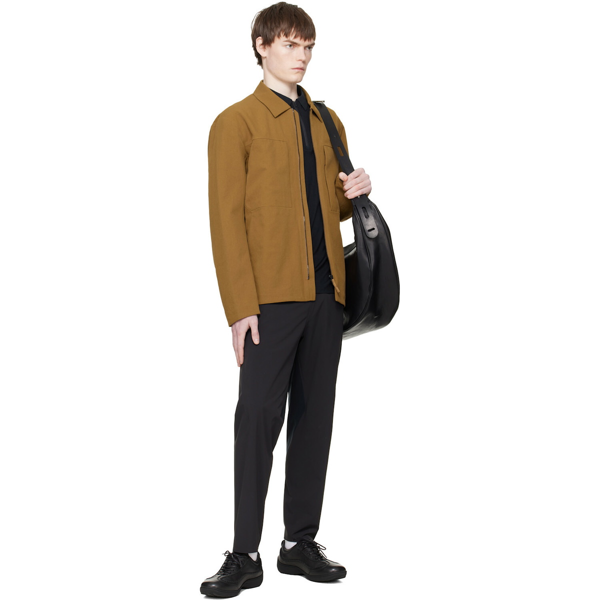 Veilance Khaki Mionn Softshell Overshirt