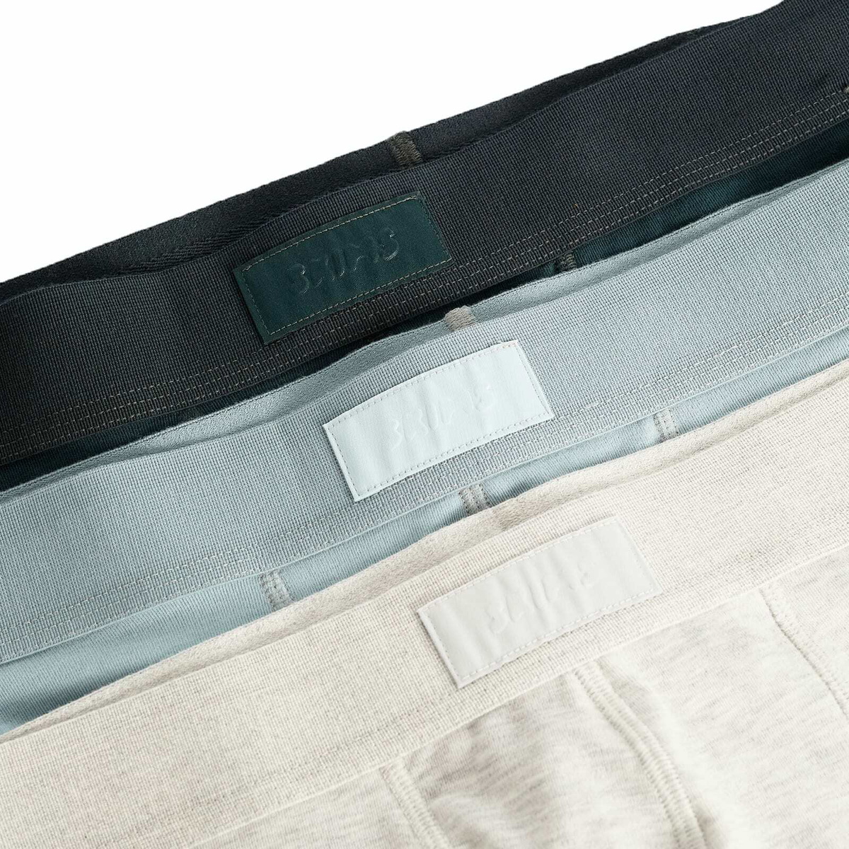 SKIMS Men's Cotton Boxer Brief 3" - 3-Pack in Verdant Multi