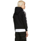 Marcelo Burlon County of Milan Black Disney Edition Tape Hoodie