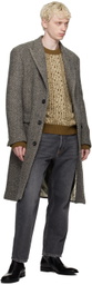 Golden Goose Gray Single-Breasted Coat