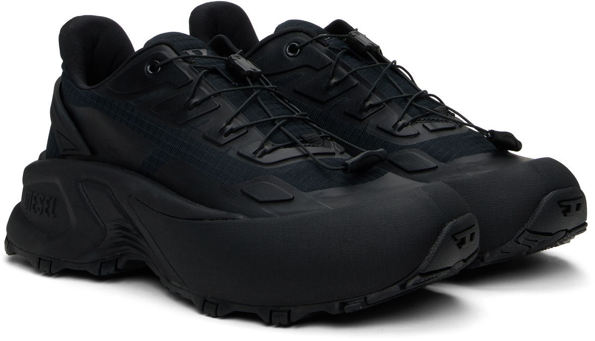 DIESEL 25SS D-Cage Runner サイズ43 Diesel Black D-Cage Runner Sneakers Diesel