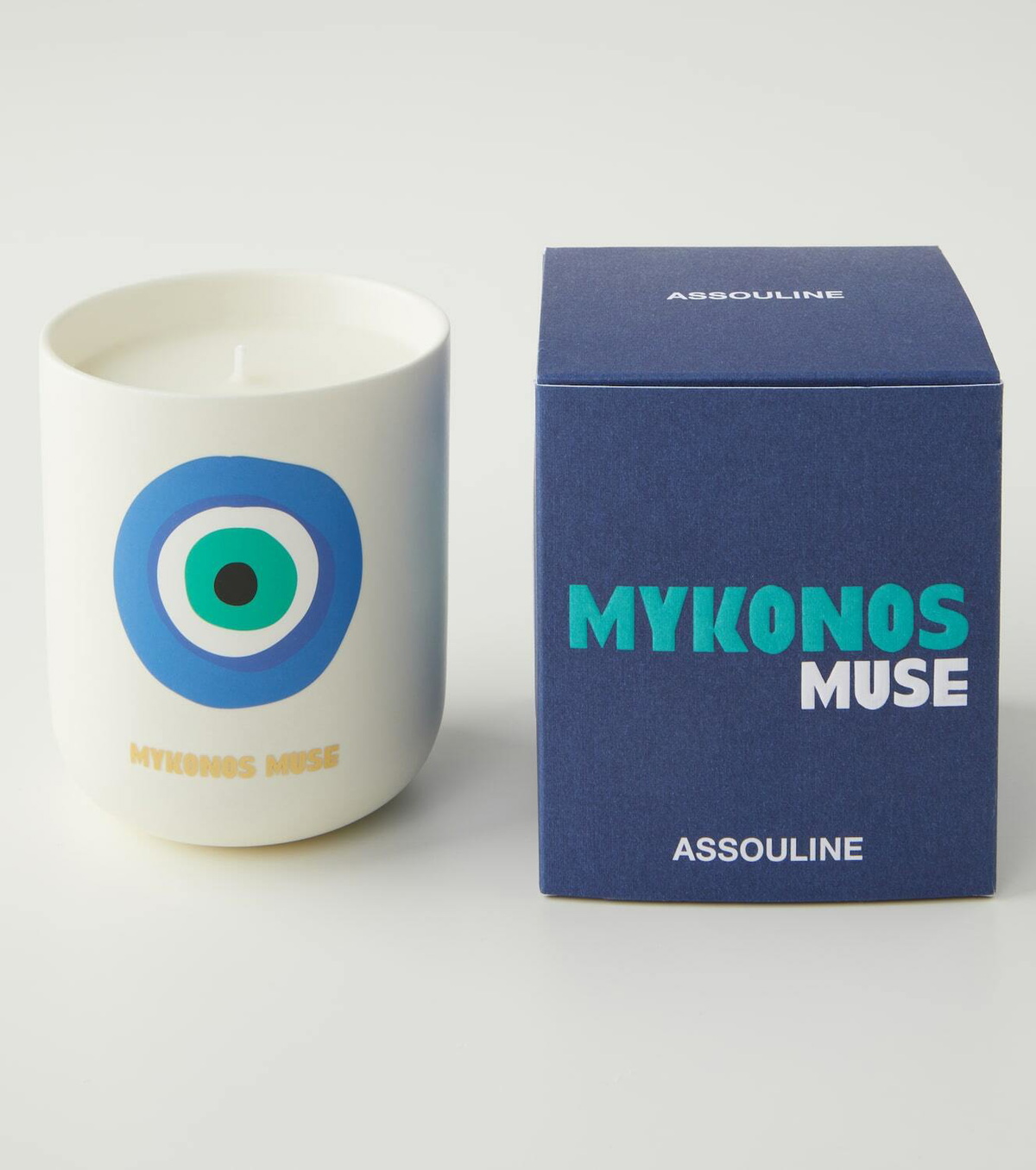 Assouline Travel From Home Mykonos Muse scented candle
