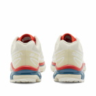 Salomon Men's XT-6 Sneakers in Almond Milk/Bleached Sand/Aurora Red