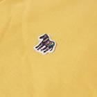 Paul Smith Men's Zebra Half Zip Sweat in Yellow