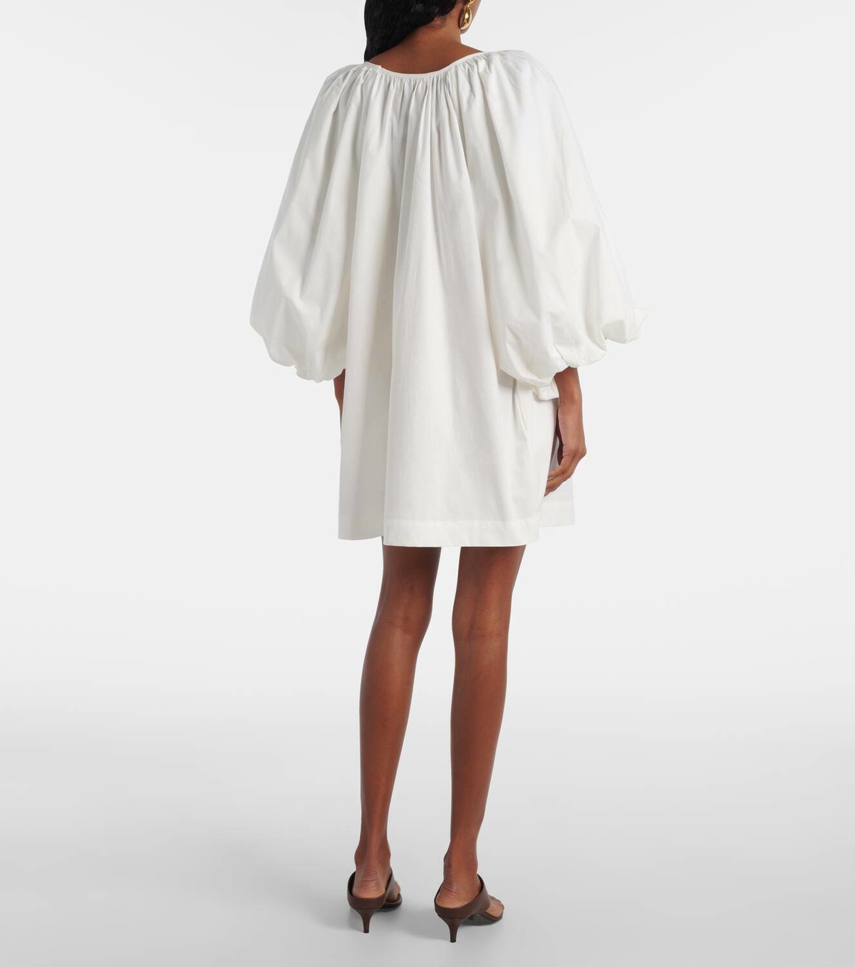 Adriana Degreas Cotton-blend minidress
