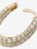 Jacquie Aiche 18K Yellow Gold Inside Out Single Hoop Earring