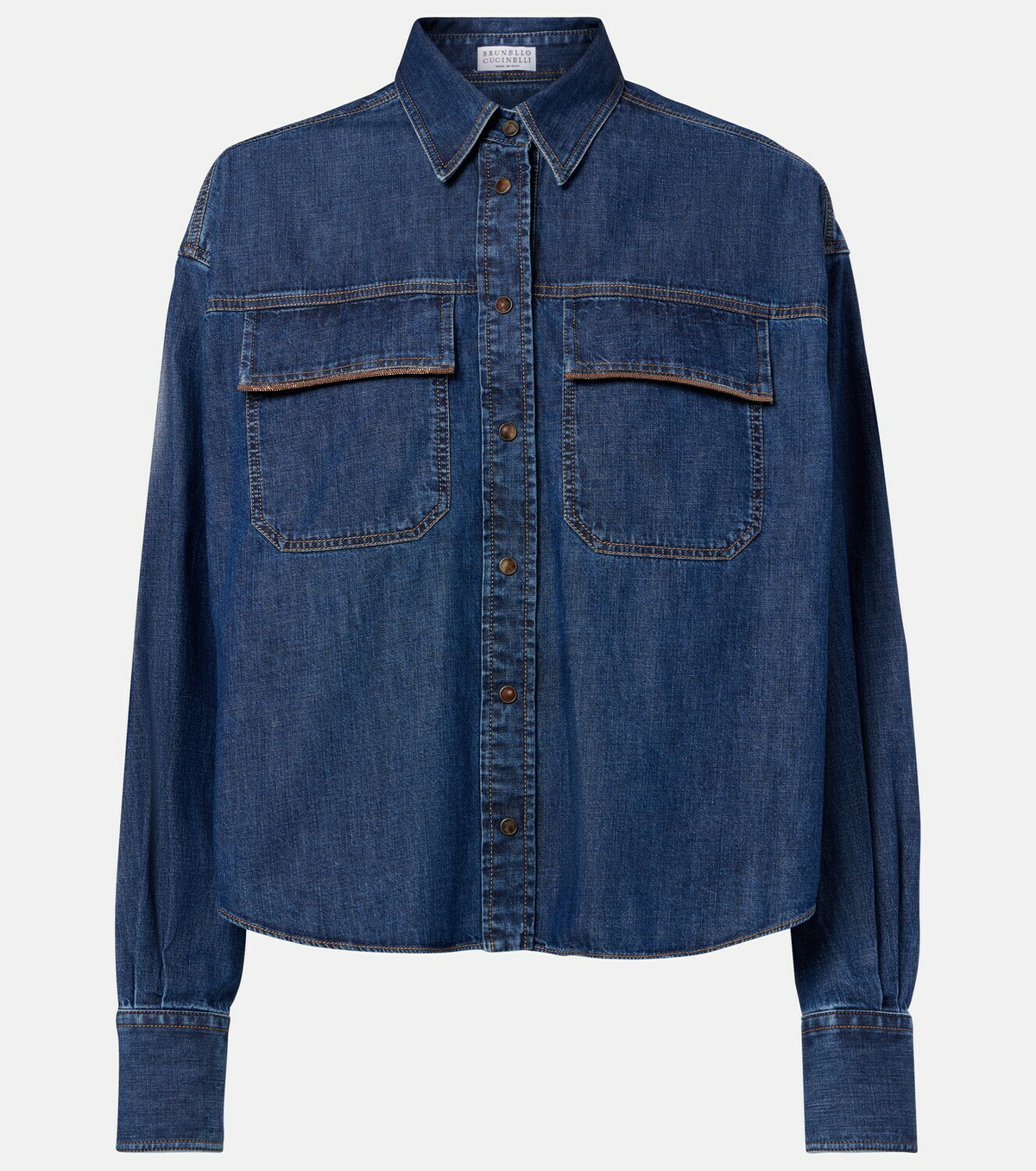 Brunello Cucinelli Monili denim jacket