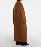 Fforme Yves wool-blend wrap coat
