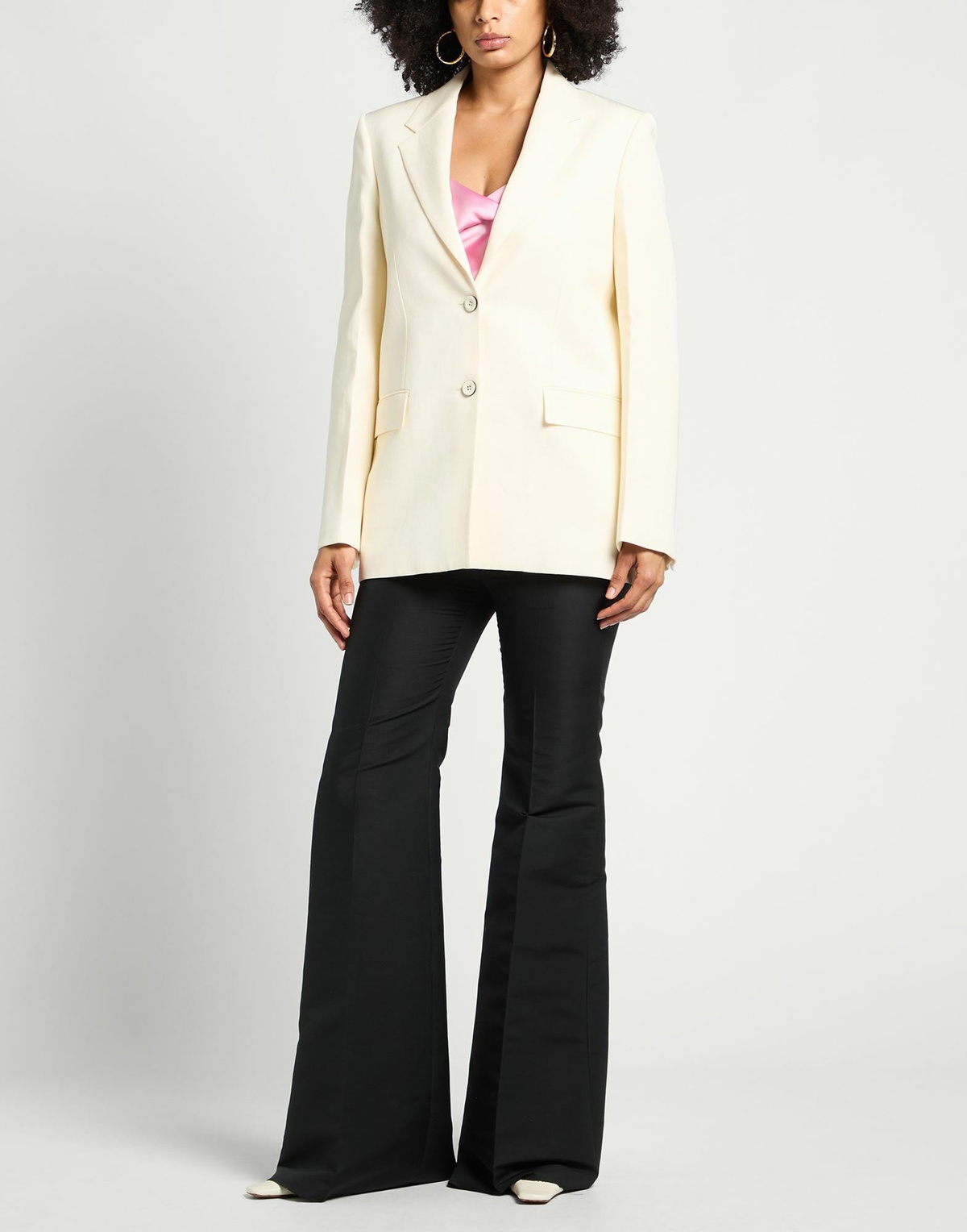 Jil Sander Womens Blazer Ivory