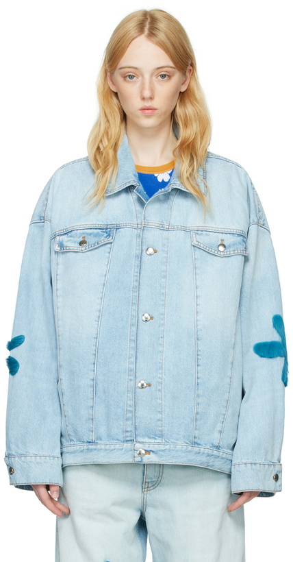 Photo: Marni Blue Daisy Denim Jacket