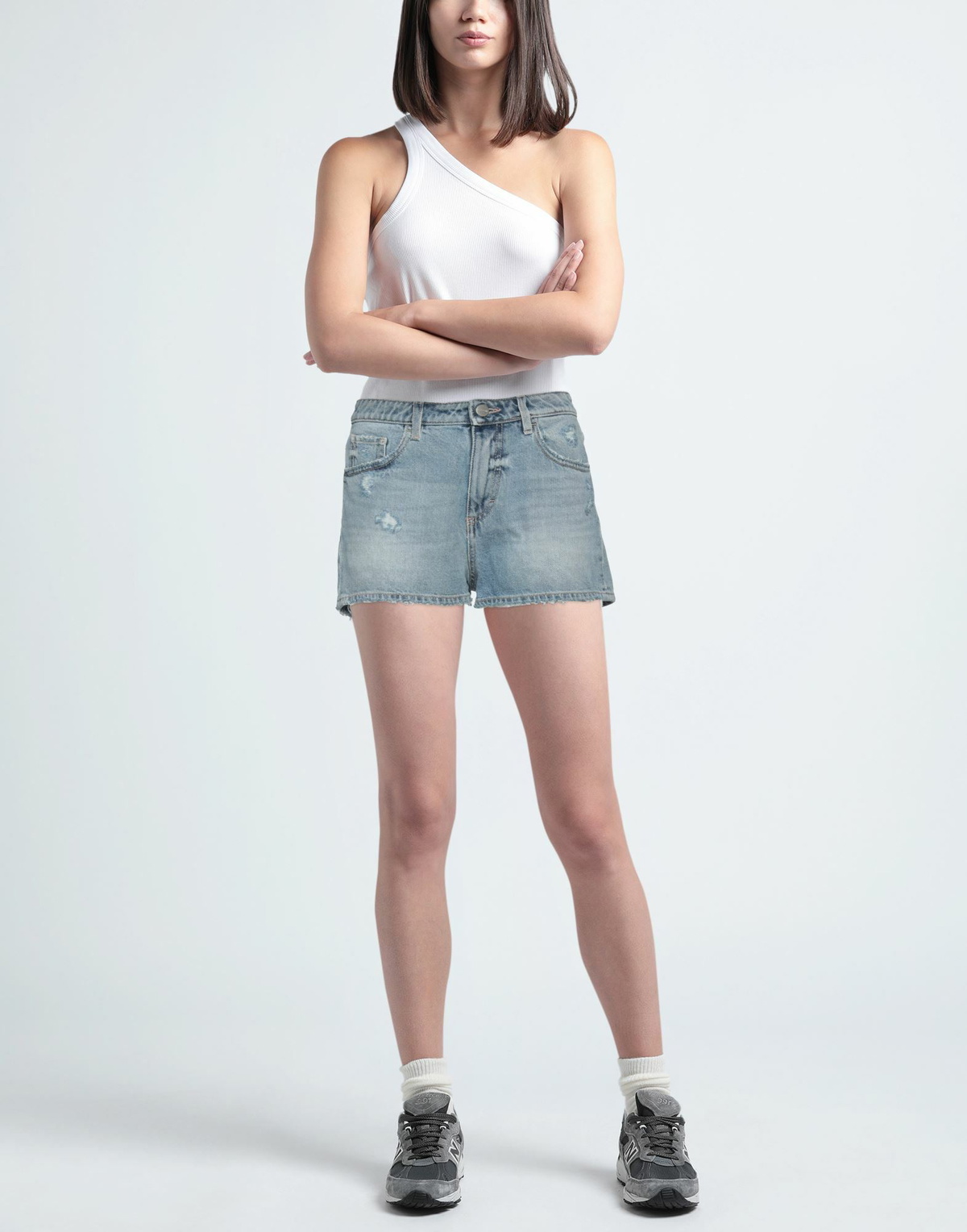 Icon Denim Womens Denim shorts in Blue