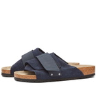 Birkenstock Men's Kyoto in Midnight Suede/Nubuck