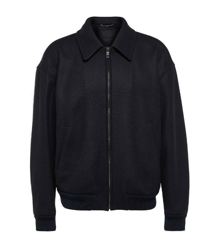 Photo: Dolce&Gabbana Wool-blend bomber jacket