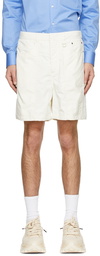 Wooyoungmi Off-White Nylon Shorts