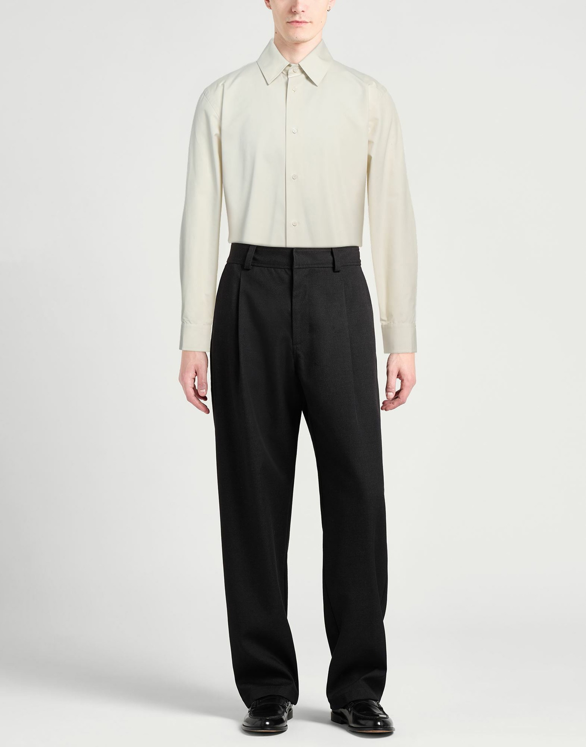 Burberry Mens Shirt Cream