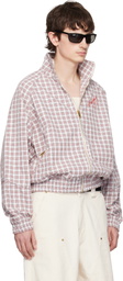 WILLY CHAVARRIA White & Red Ruff Rider Track Jacket