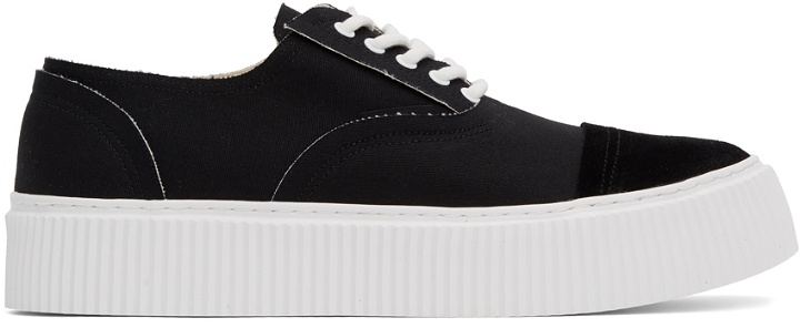 Photo: Undercoverism Black Canvas Low Sneakers