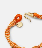 Alémais Calypso macramé charm bracelet