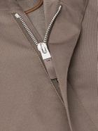 Zegna - Slim-Fit Shell Gilet - Brown