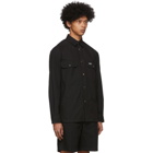 Kenzo Black Workwear Overshirt Jacket