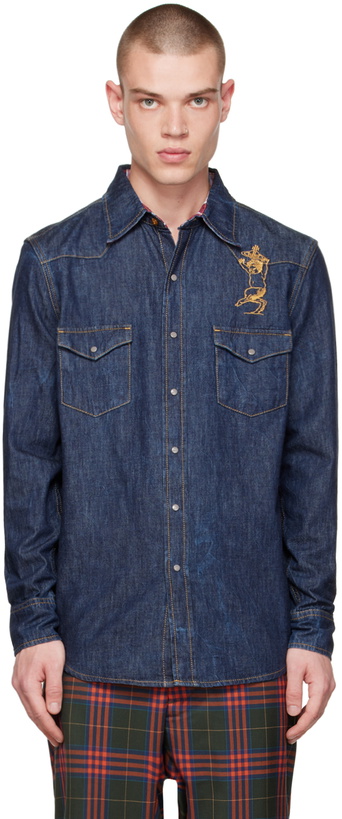 Photo: Vivienne Westwood Blue Sid Shirt