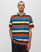 By Parra Stacked Pets On Stripes T Shirt Multi - Mens - Shortsleeves