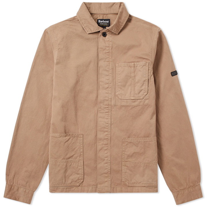 Photo: Barbour International Anderson Overshirt Neutrals