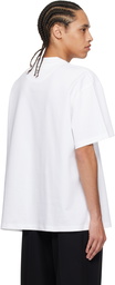 WOOYOUNGMI White Front Logo T-shirt