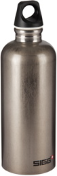 SIGG Gunmetal Aluminum Traveller Classic Bottle, 600 mL
