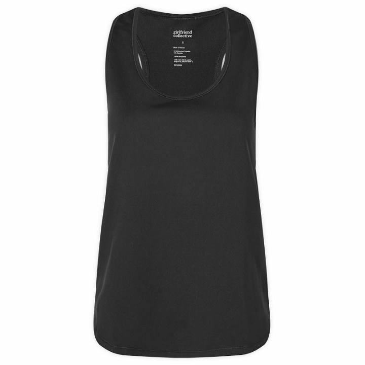 Photo: Girlfriend Collective Women's Reset Train Relaxed Tank in Black