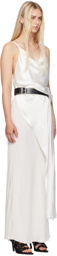 Ann Demeulemeester Off-White Nura Slip Maxi Dress