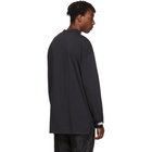 Heron Preston Black Turtleneck Style Long Sleeve T-Shirt