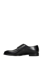 Henderson Baracco Lace Up Shoes In Black Leather