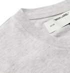 Off-White - Printed Cotton-Jersey T-Shirt - Gray