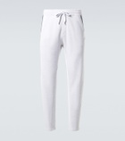 Brunello Cucinelli Cotton-blend jersey sweatpants