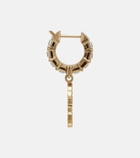 McQueen Crystal-embellished drop earrings