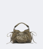 Balenciaga Le City Nano leather top-handle bag