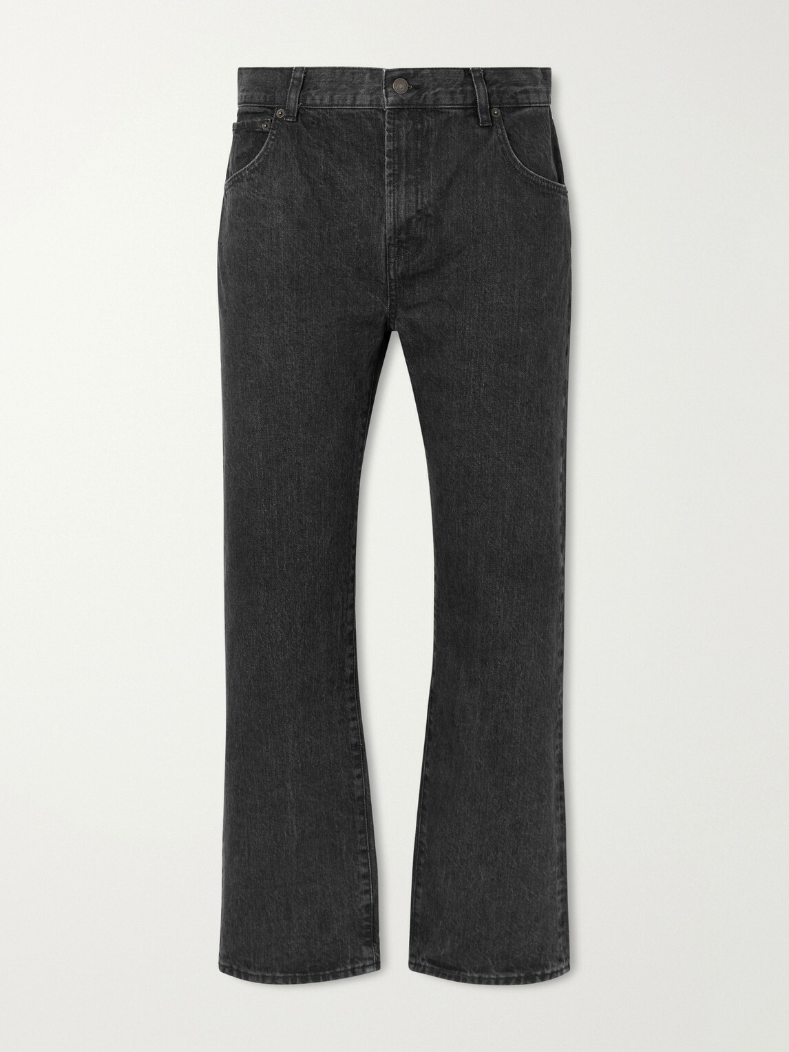 Corridor - Straight-Leg Organic Jeans - Black