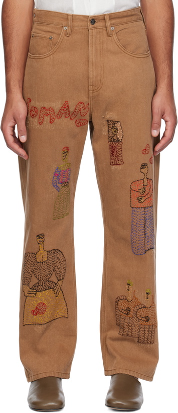 Photo: Glass Cypress Brown 'Woman' Jeans