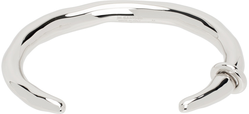 Jil Sander Silver Cuff Bracelet