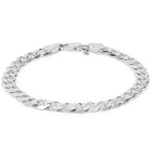 Maria Black - Forza Rhodium-Plated Chain Bracelet - Silver