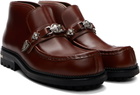 Toga Virilis Brown Leather Boots