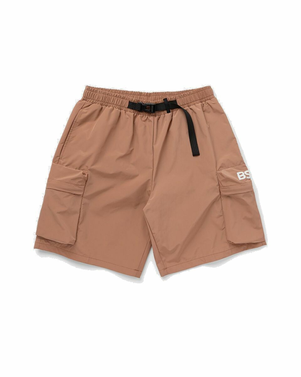 Photo: Bstn Brand Lightweight Cargo Shorts Brown - Mens - Cargo Shorts/Sport & Team Shorts