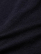 Zegna - TECHMERINO Wool-Jersey Sweatshirt - Blue