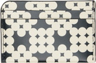 Dries Van Noten Black & Off-White Calfskin Card Holder