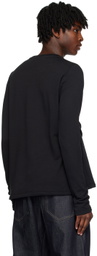 Marina Yee Black Tuck Sweatshirt